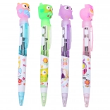 Light-up ballpoint pen with owl