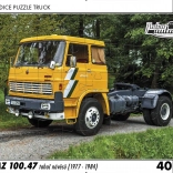 RETRO-CARS Puzzle – LIAZ 100.47 tractor unit, 40 pieces