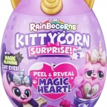 Rainbocorns kat i æg – lilla‑guld, serie 2